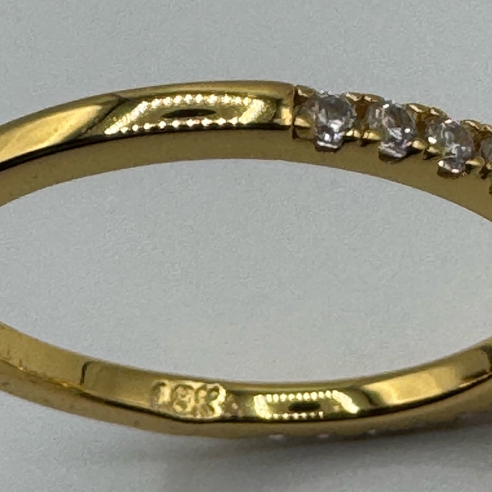 18k 3ct Oval Cut Ring - Picture 11 of 15